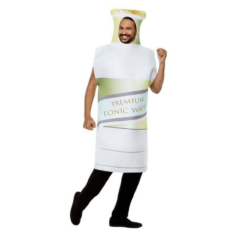 Tonic Bottle Costume Adult White All In One_1