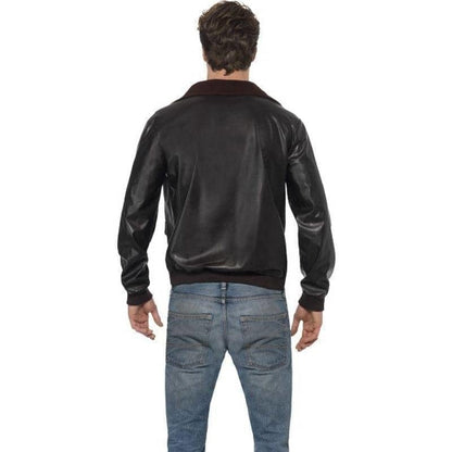 Top Gun Bomber Jacket Adult Brown 2