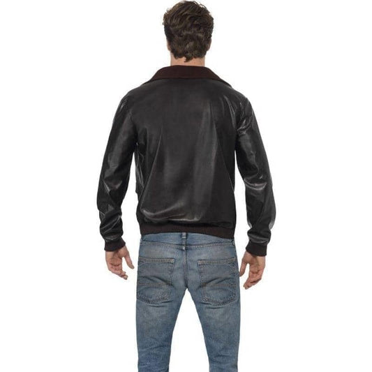 Top Gun Bomber Jacket Adult Brown 2
