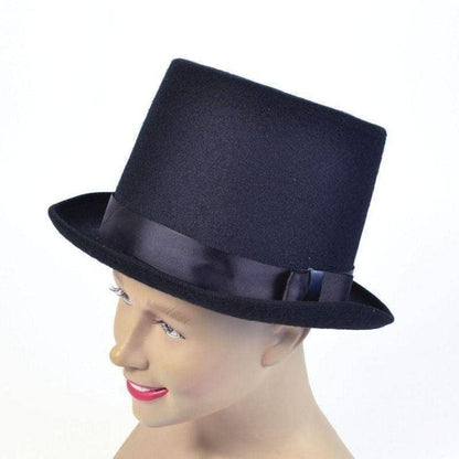 Top Hat Black Wool Felt Adult Circus Master 2