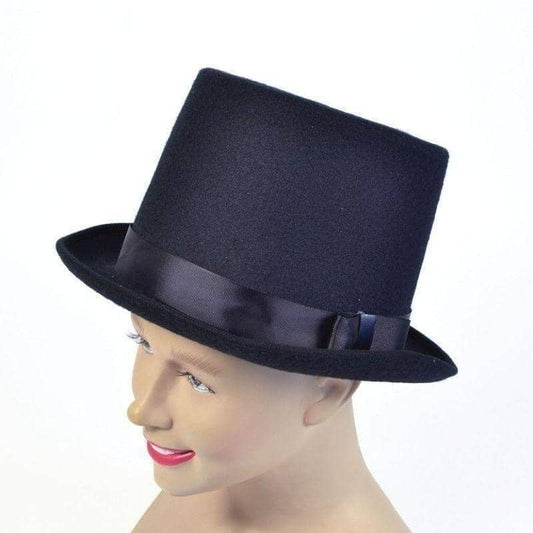 Top Hat Black Wool Felt Adult Circus Master 2