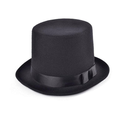 Top Hat Black Wool Felt Adult Circus Master 1