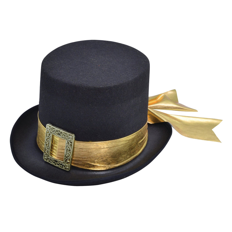 Top Hat Black with Gold Belt_1