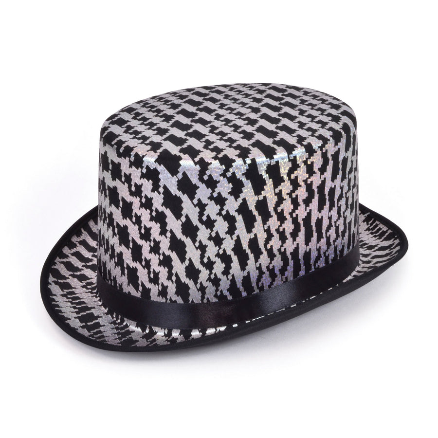 Top Hat Silver Black Pattern_1