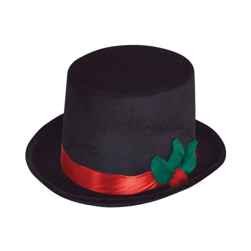 Top Hat W Mistletoe 1