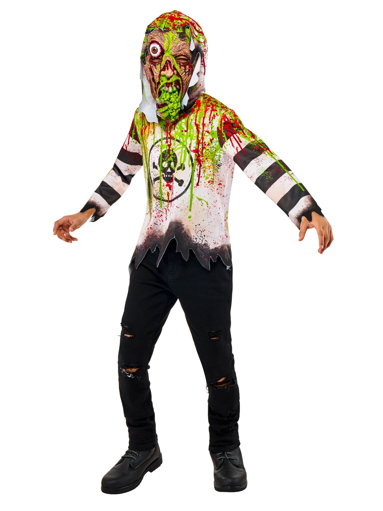 Toxic Kid Costume Mutant Dress Up 1