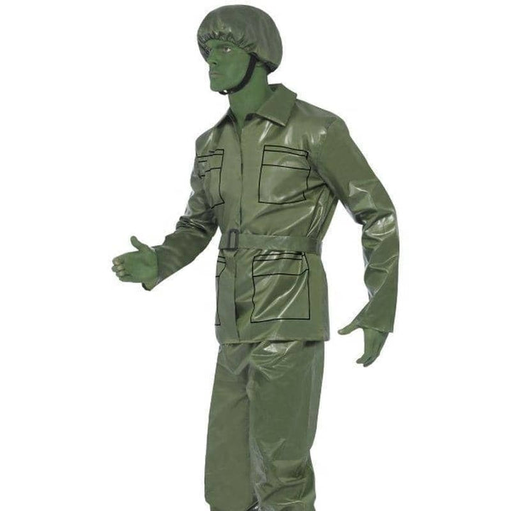 Toy Soldier Adult Green Uniform Costume_3
