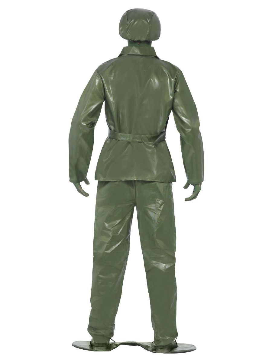 Toy Soldier Adult Green Uniform Costume_4