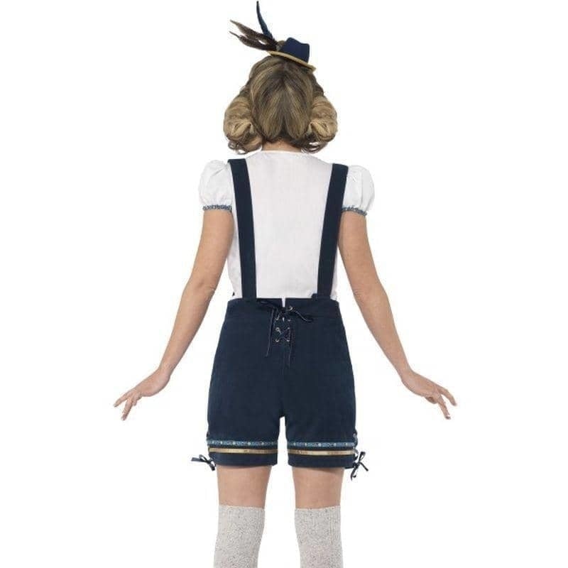 Traditional Deluxe Bavarian Costume Adult Blue_2