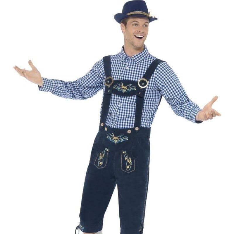 Traditional Deluxe Rutger Bavarian Costume Adult Blue_1