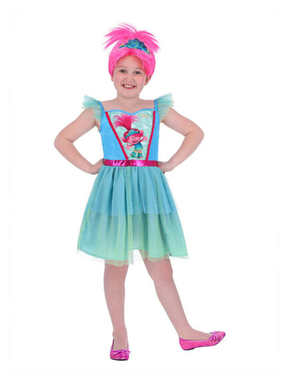 Trolls Band Together Poppy Costume Blue Dress 2