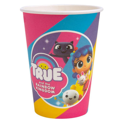 True and The Rainbow Kingdom Tableware 9oz Party Cups Pack Of 8 1