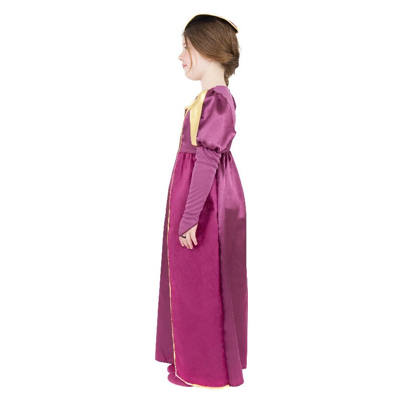 Tudor Girl Costume Purple Child 3