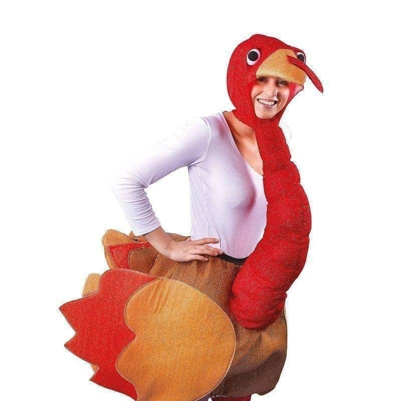 Turkey Costume Step In Mascot Dress Up_1