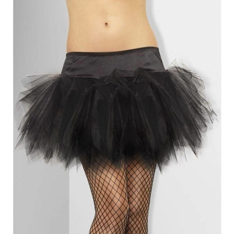 Tutu Frilly Adult Black Costume Accessory 2