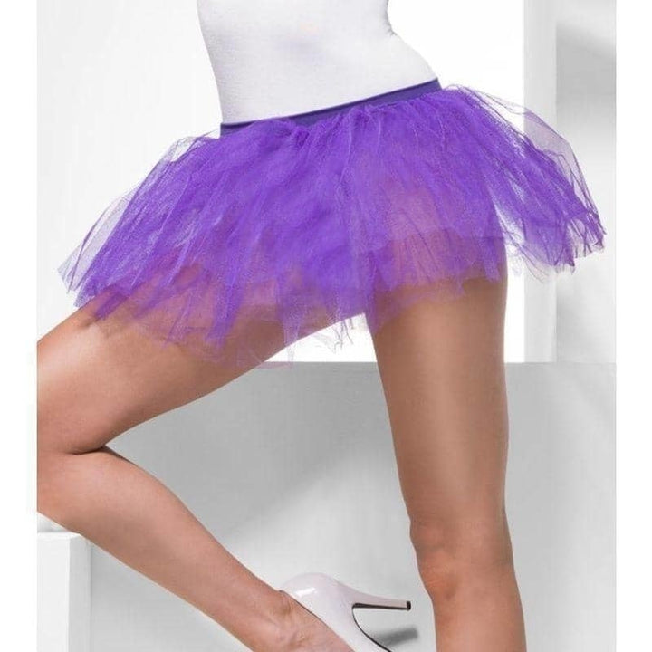 Tutu Underskirt Adult Purple_1