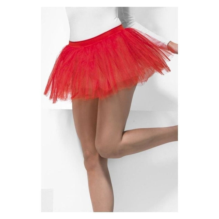 Tutu Underskirt Adult Red_2