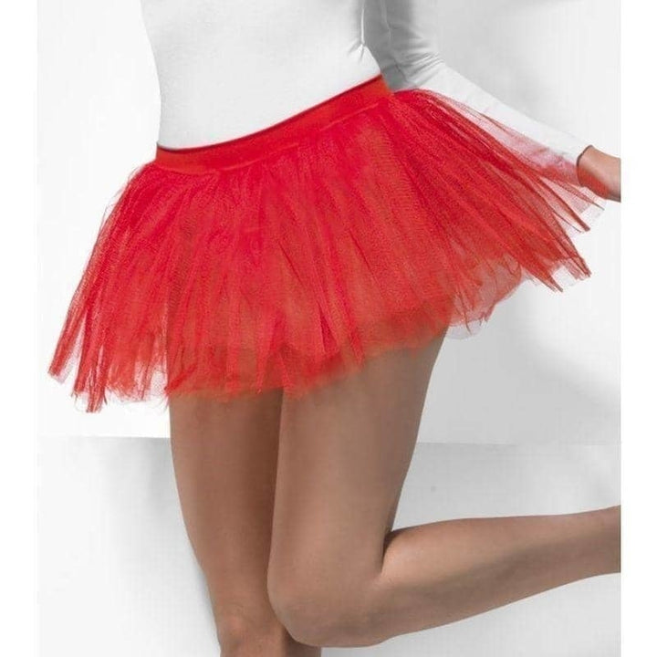 Tutu Underskirt Adult Red_1