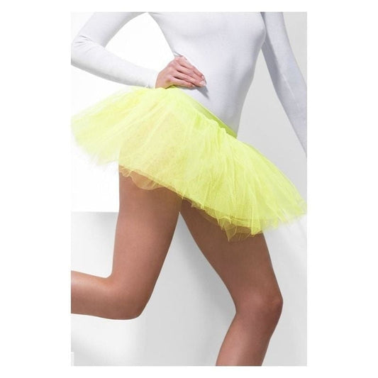 Tutu Underskirt Adult Yellow 2