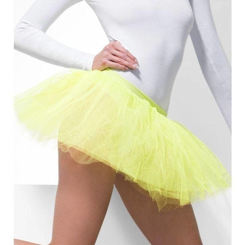 Tutu Underskirt Adult Yellow 1