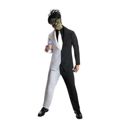 Two Face Costume Mens DC Batman Super Villains 1