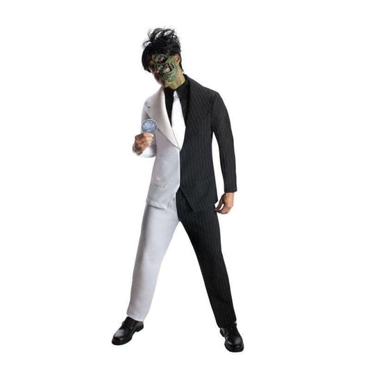Two Face Costume Mens DC Batman Super Villains 1