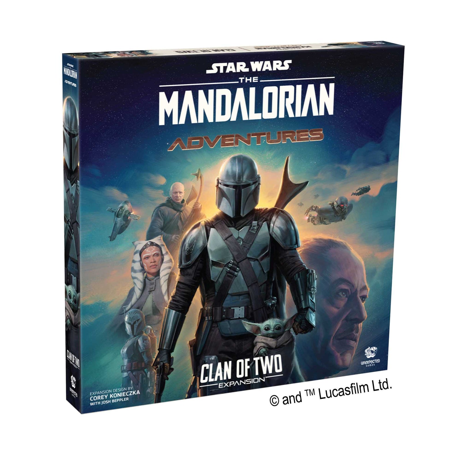 Clan Of Two Star Wars The Mandalorian Adventures Exp Board Game by Unexpected 1