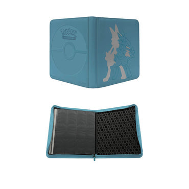 Pokemon TCG Elite Series Lucario 12 Pocket Zippered PRO Binder