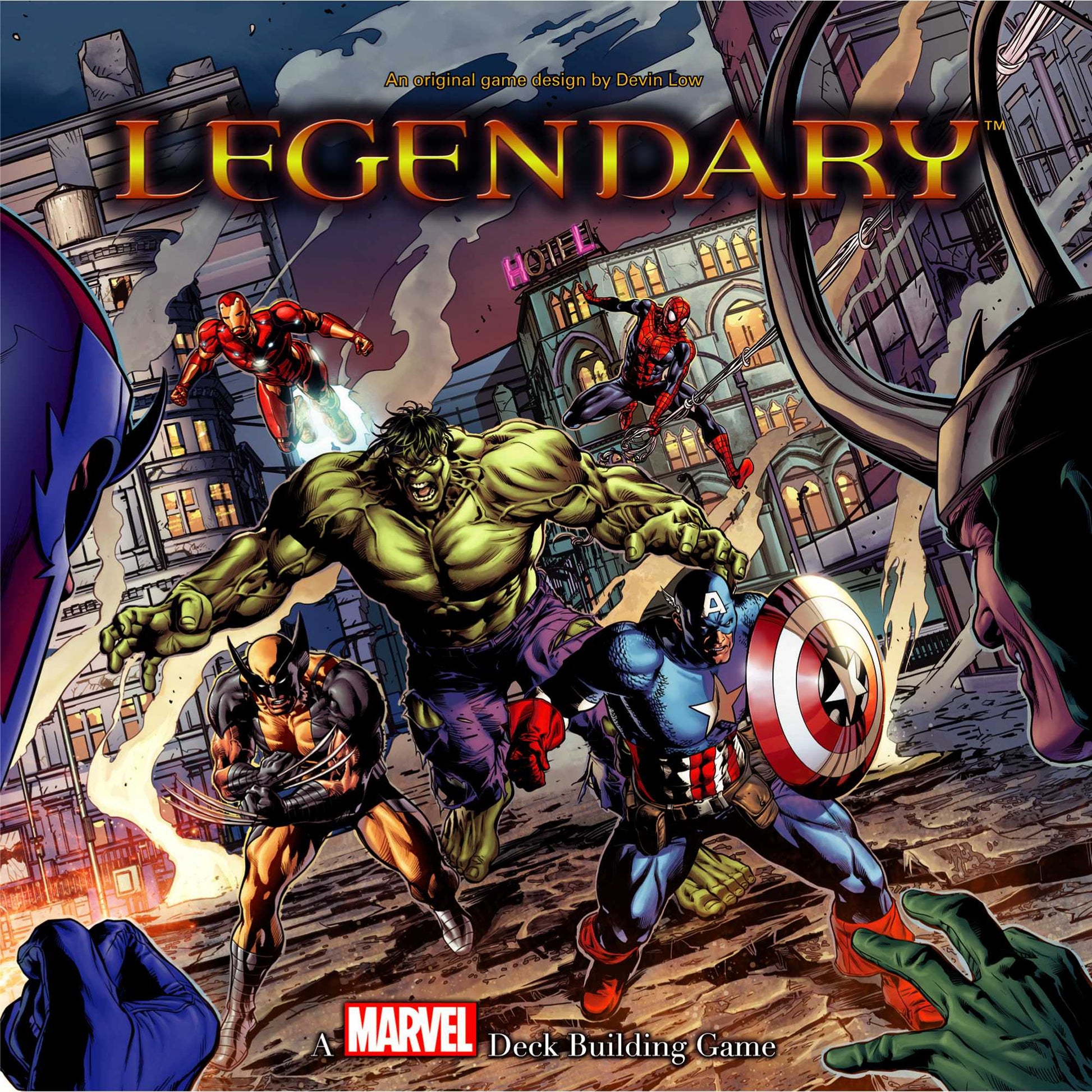 Legendary a Marvel Deck Building Game Card Game by Upper Deck 1