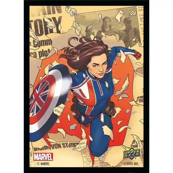 Captain Carter Marvel Card Sleeves Card Sleeve by Upper Deck 1