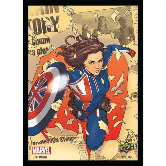 Captain Carter Marvel Card Sleeves Card Sleeve by Upper Deck 1