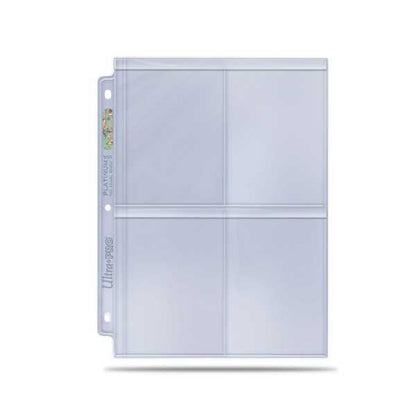 4-Pocket Secure Platinum Toploader Pages: 3-Hole 1