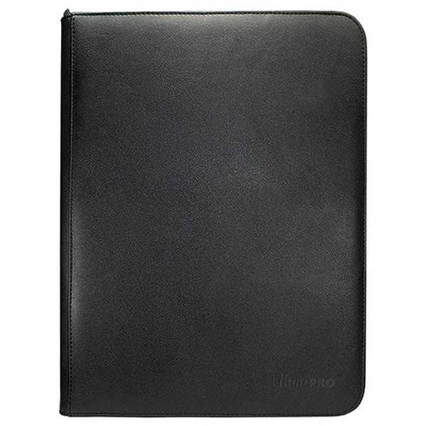 Vivid 9 Pocket Zippered PRO Binder Black Card Sleeve by Ultra Pro 1