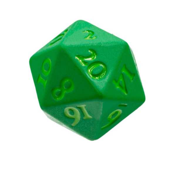 Vivid Heavy Metal Dice: Green