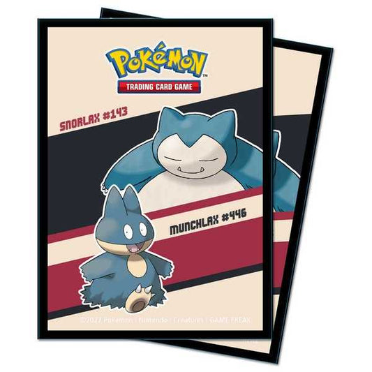 Pokémon Snorlax & Munchlax 65ct Deck Protector Sleeves 1