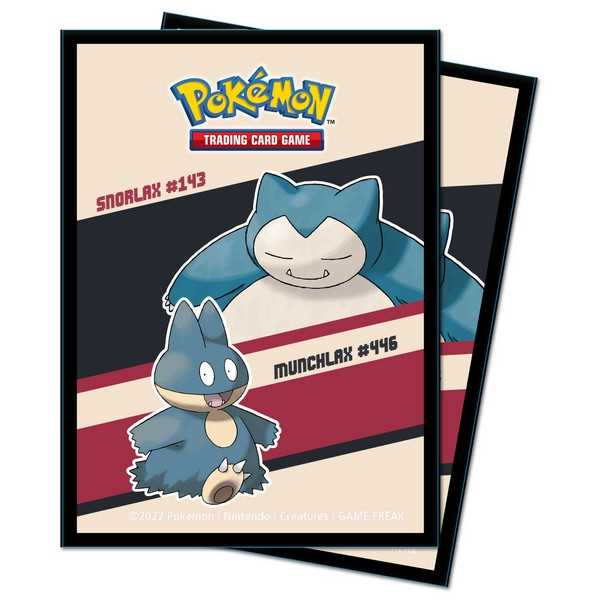 Pokémon Snorlax & Munchlax 65ct Deck Protector Sleeves