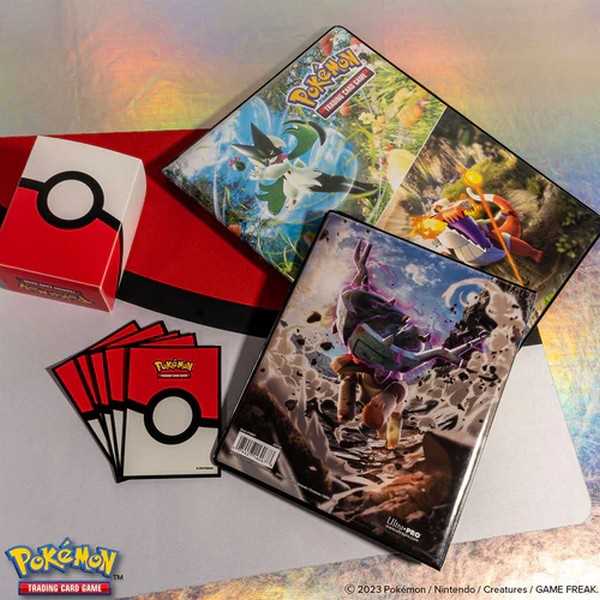 Pokemon Scarlet Violet 2 4-Pocket Portfolio Ting-Lu and Chien-Pao 4