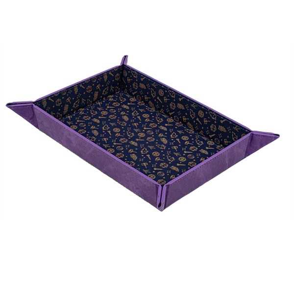 Critical Role: Bells Hells Pattern Printed Leatherette Folding Dice Tray 1