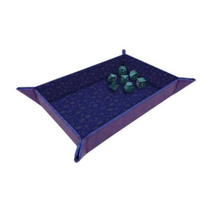 Critical Role: Bells Hells Pattern Printed Leatherette Folding Dice Tray 2