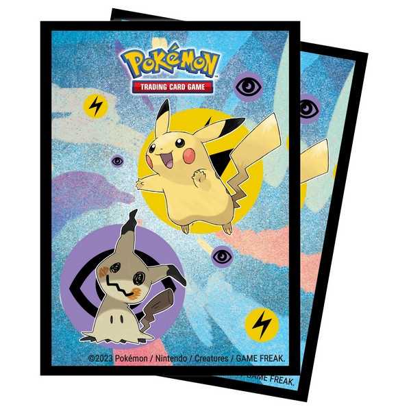 Pokémon Pikachu & Mimikyu 65ct Deck Protector Sleeves