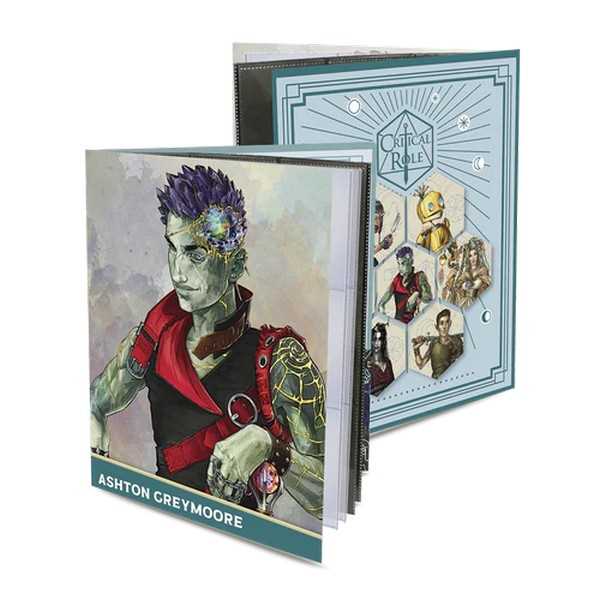 Critical Role: Ashton Greymoore RPG Folio with Stickers 1
