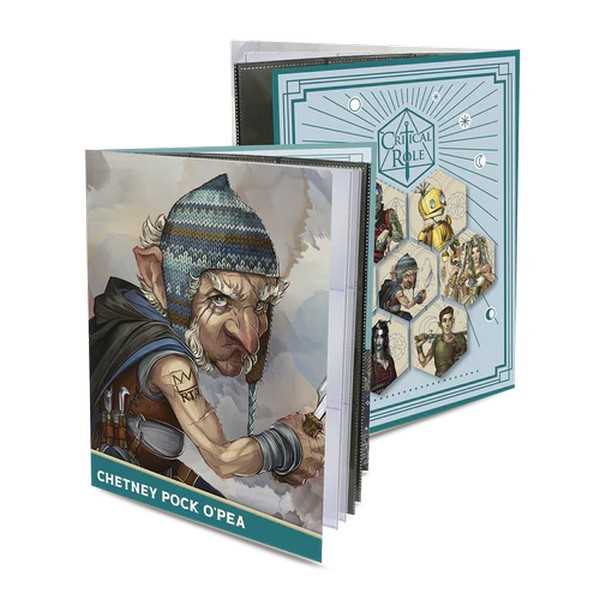 Critical Role: Chetney Pock O'Pea RPG Folio with Stickers 1