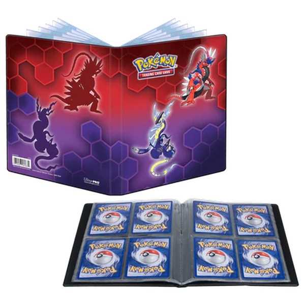 Koraidon Miraidon 4 Pocket Portfolio for Pokemon TCG 2