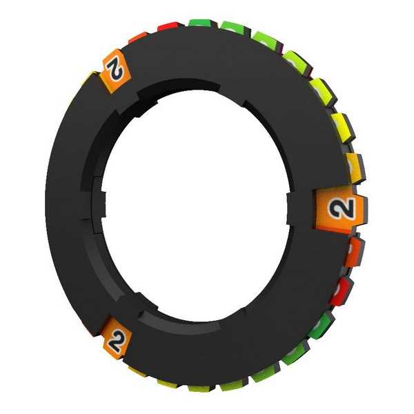 Multi-Ring - Rotating Condition and Health Tracker Rings (10 Pack) 1