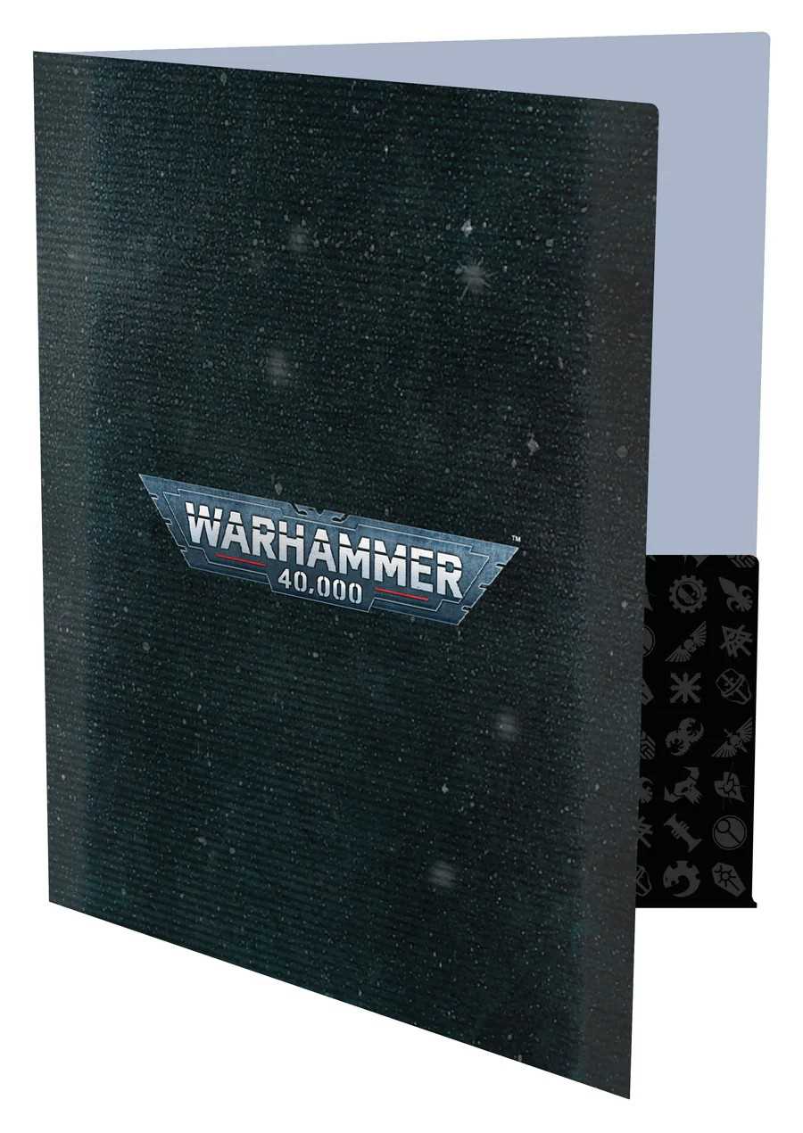 Universal Datasheet Folio Warhammer 40000 Gaming Accessory by Ultra Pro 1
