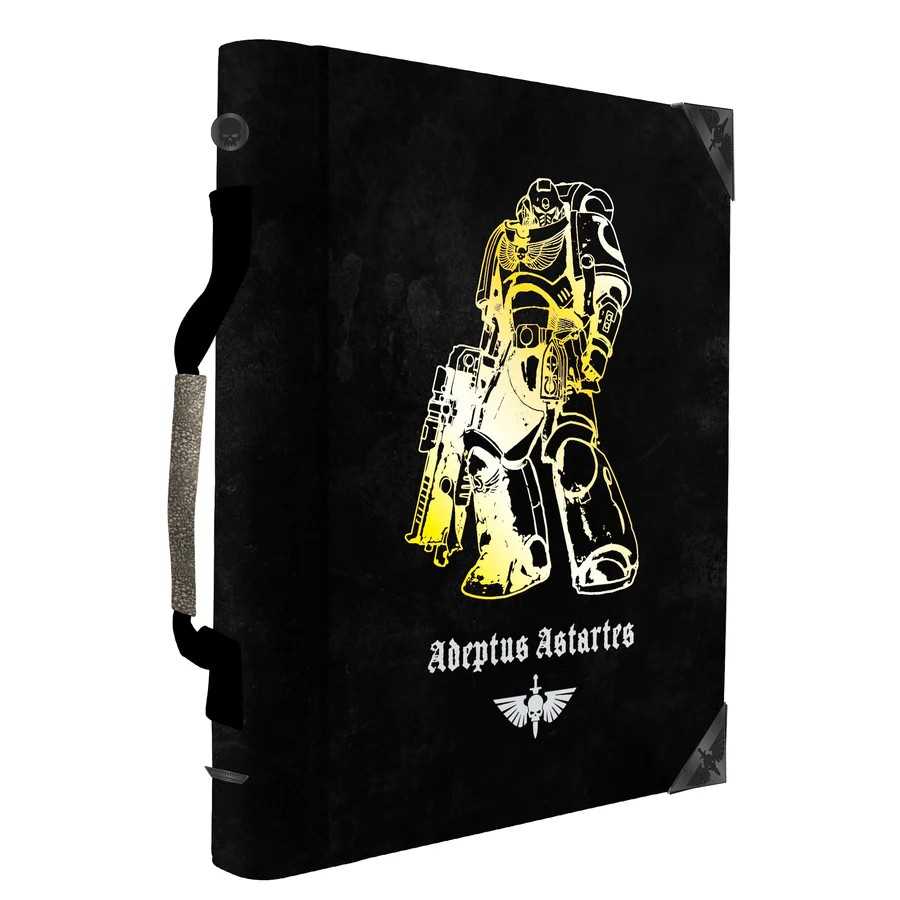 Warhammer 40,000: Space Marines - Adeptus Astartes Codex Book Folio - Debossed & Printed 1