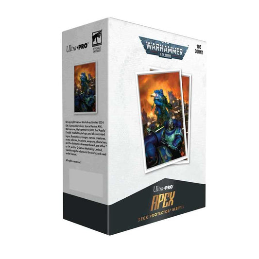 Warhammer 40,000: Space Marines - Adeptus Astartes 105ct Apex Deck Protector Sleeves 1