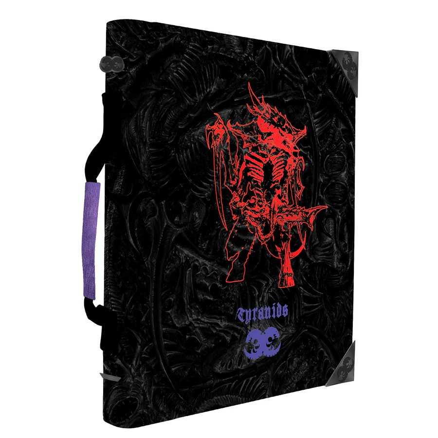 Tyranid Codex Book Folio Debossed and Printed Warhammer 40000 Gaming Accessory by Ultra Pro 1