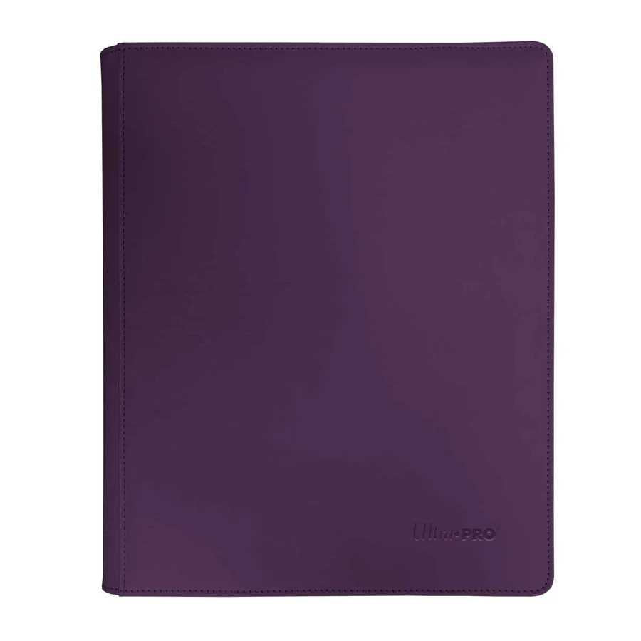 Vivid 9-Pocket Zippered PRO-Binder - Midnight Plum 1