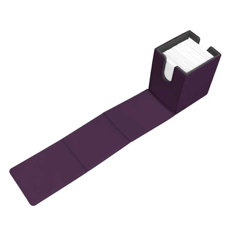 Vivid Alcove Flip Deck Box - Midnight Plum 3